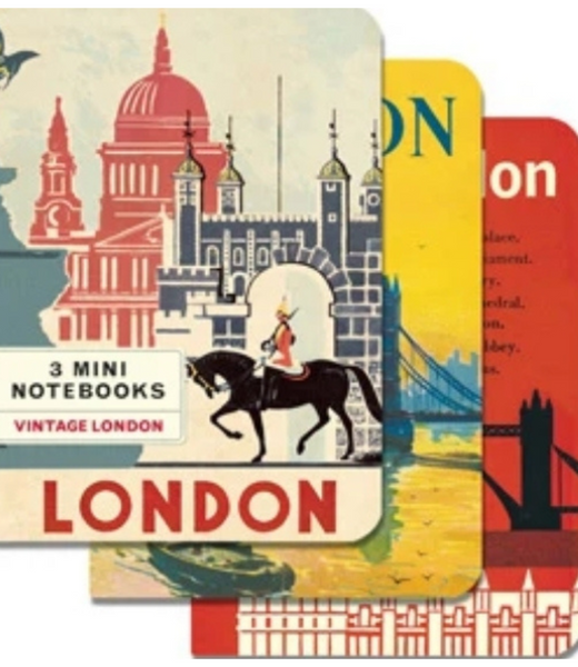 Vintage London Mini Notebooks