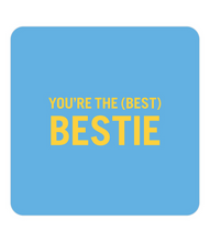 Load image into Gallery viewer, Knock Knock YOU&#39;RE THE BEST BESTIE PRINTED PAPER CARDS
